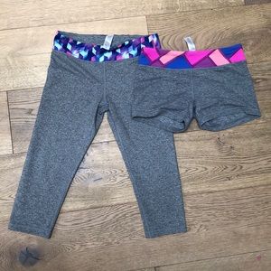 Ivivva shorts and leggings bundle